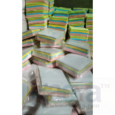 OkaeYa Pack Of 10 Micro fibre Cleaning Cloth (each pack contains 30 pcs) for Lenz/Clenz/Glasses/Lens Optical Wipes Spectacles/Camera/Sunglasses, 